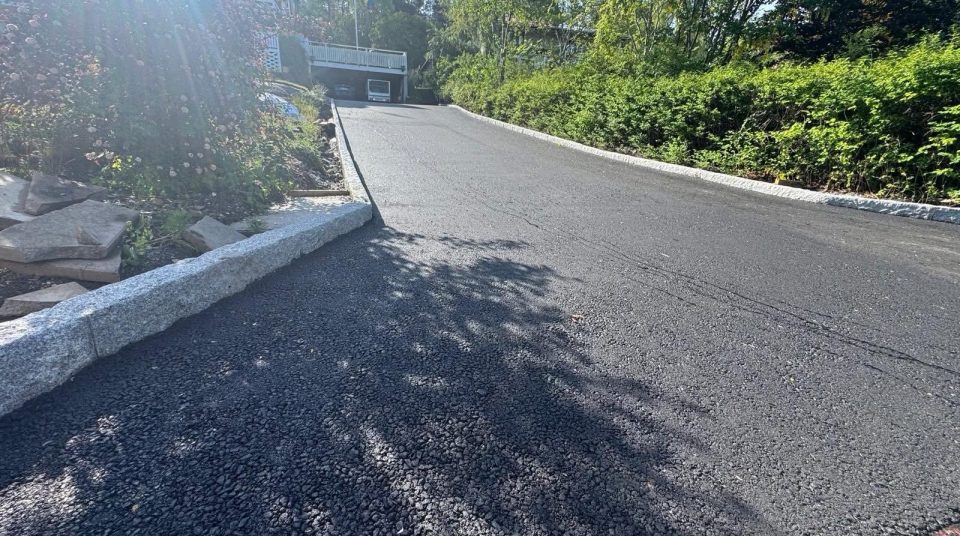 Betong-projekt i Nacka