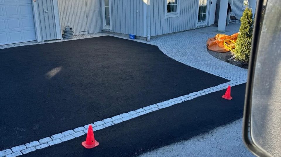 Betong-projekt i Nacka