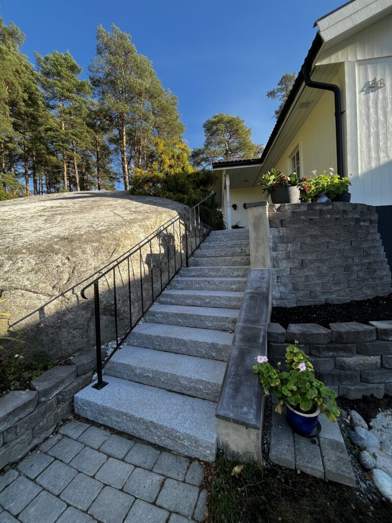 Betong-projekt i Nacka
