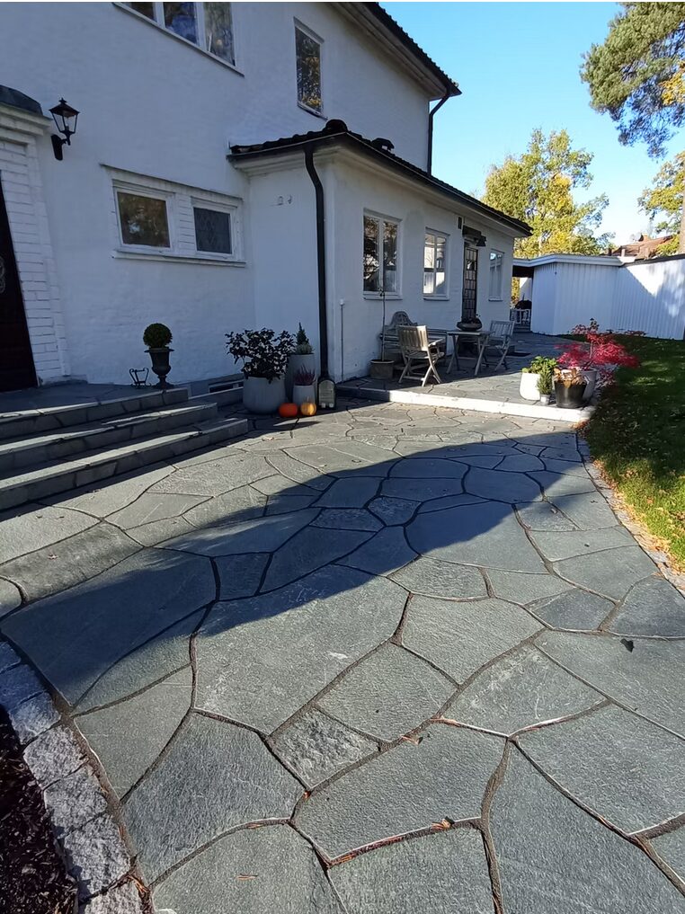 Betong-projekt i Nacka