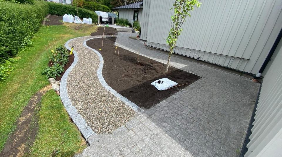 Betong-projekt i Nacka