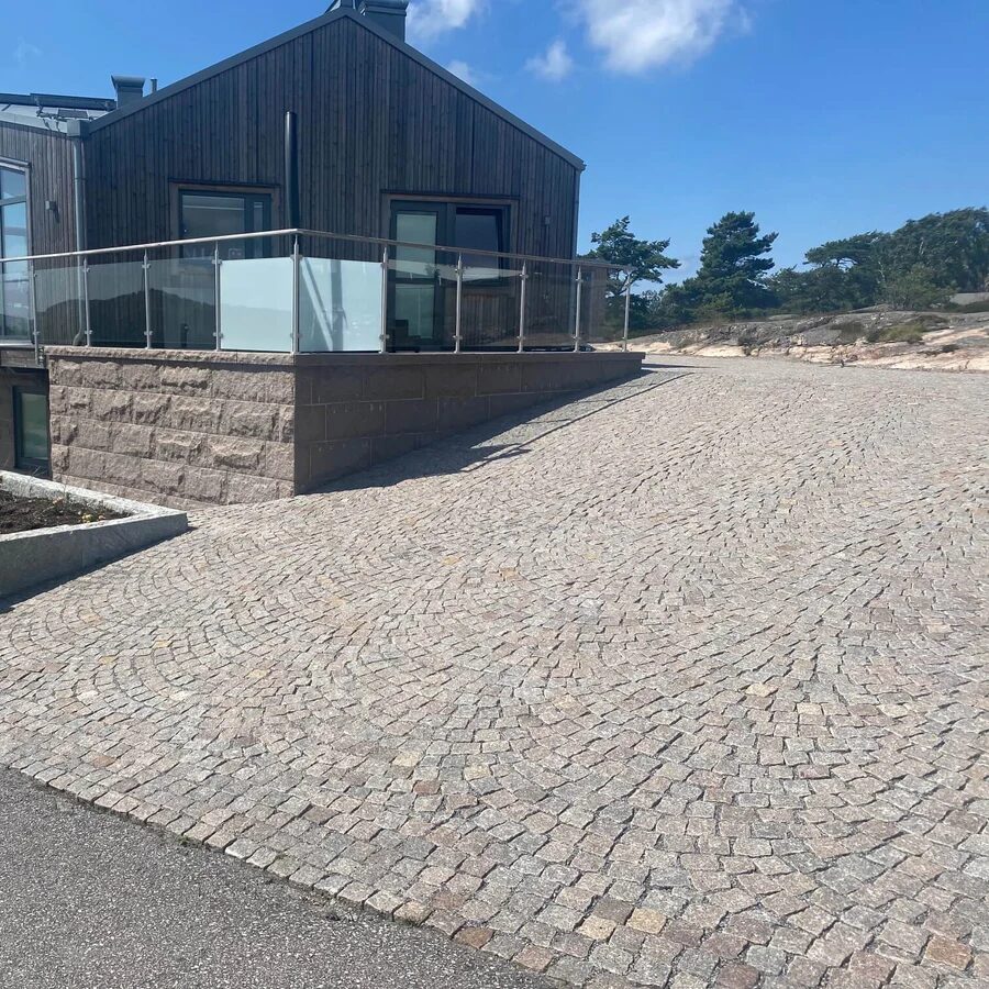 Betong-projekt i Nacka