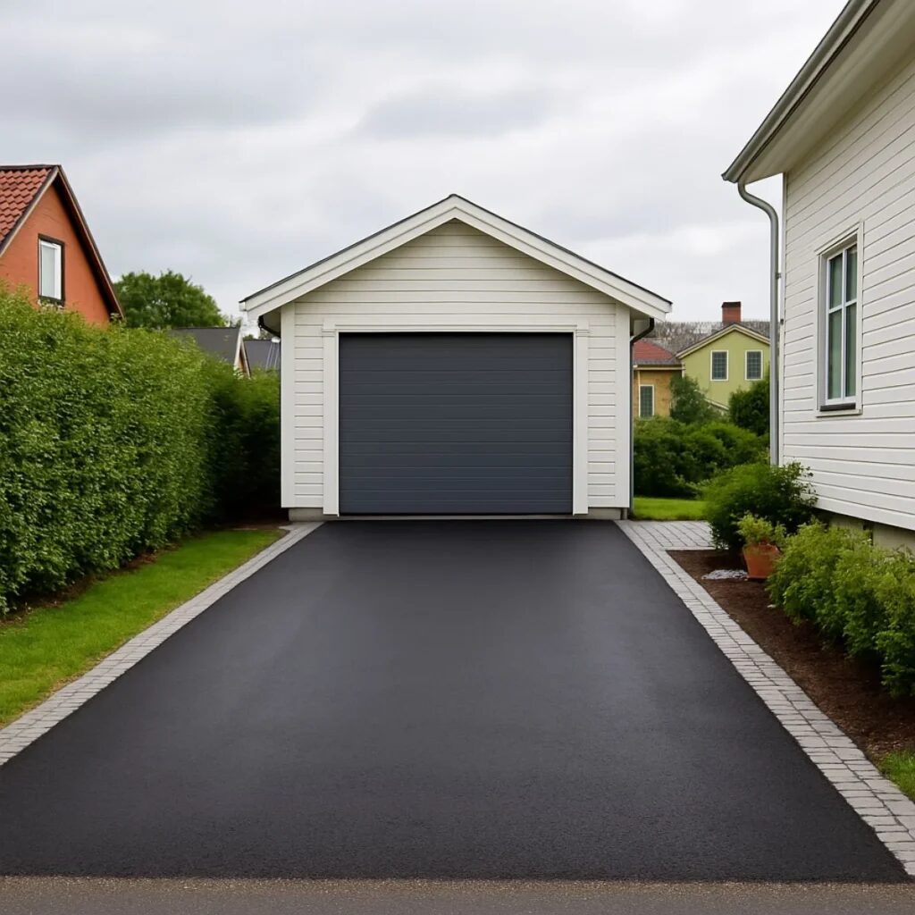 Betong-projekt i Nacka