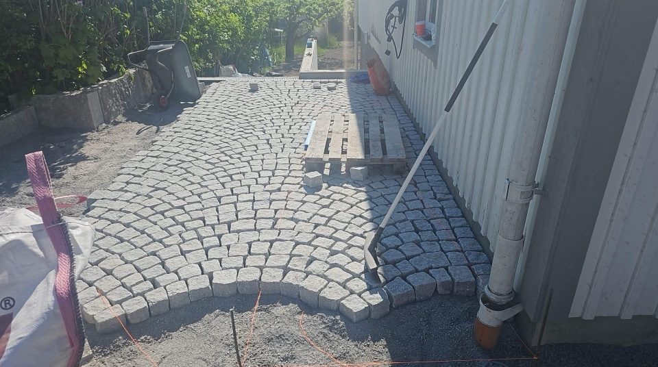 Betong-projekt i Nacka